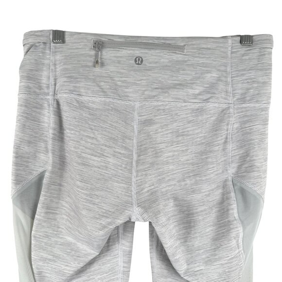 Lululemon Run With The Sun Crop Leggings Size 10 Wee Are From‎ Space PT-2512 - Picture 5 of 10